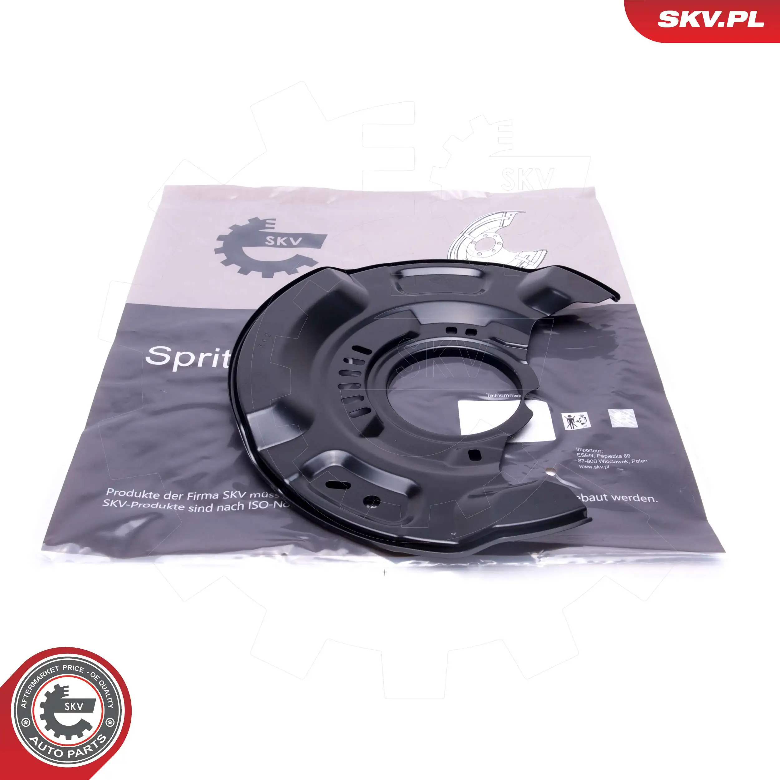 Splash Guard, brake disc